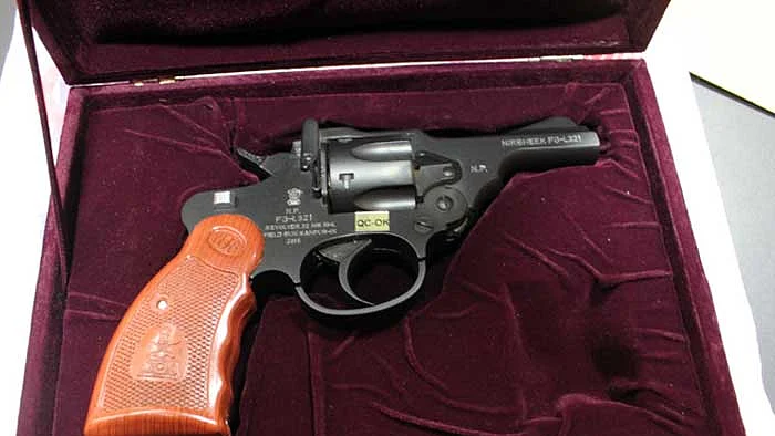 Nirbheek revolver, designed for women, has sold 2,500 pieces