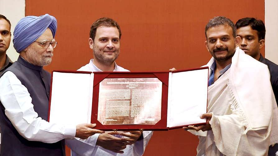Musician TM Krishna received Indira Gandhi award for national integration last year