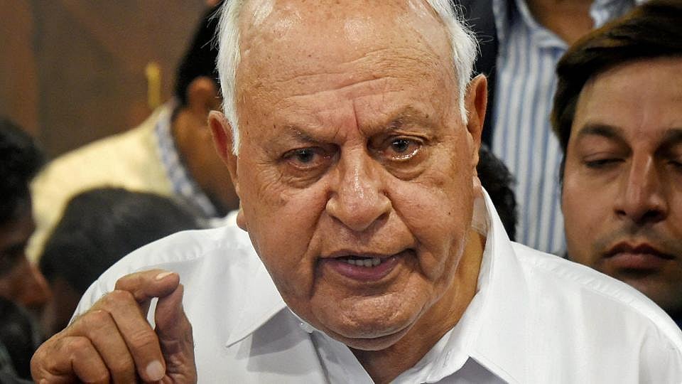 Farooq Abudllah was questioned by ED on Wednesday (file photo).&nbsp;