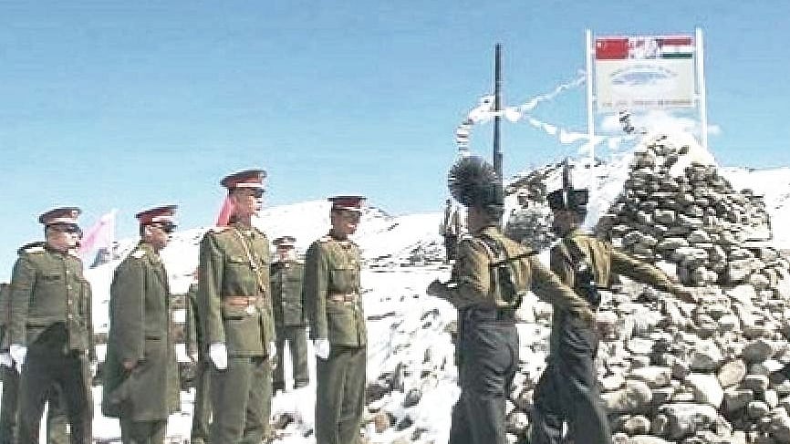 Indian and Chinese army personnel in Ladakh (representational image).