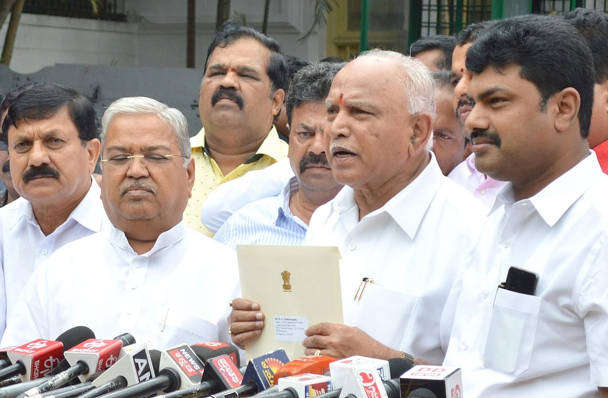 Yediyurappa takes oath as Karnataka Chief Minister