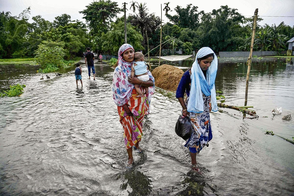 Assam flood: Situation grim, death toll rises to 6, over 8 lakh affected