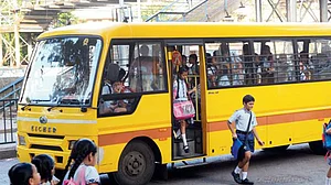 Noida police fines over 400 school buses for lack of adequate safety measures