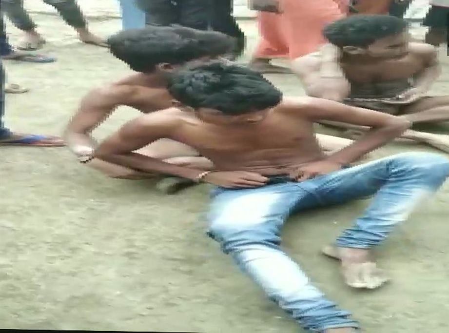 Watch: Dalit youths stripped, beaten on allegation of theft