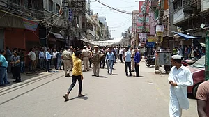Squabble over parking takes communal colour in old Delhi’s Hauz Qazi, major clash avoided