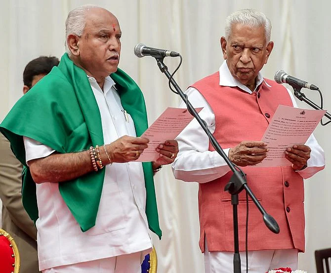 Karnataka: Yediyurappa returns as CM, rebel MLAs left out in the cold