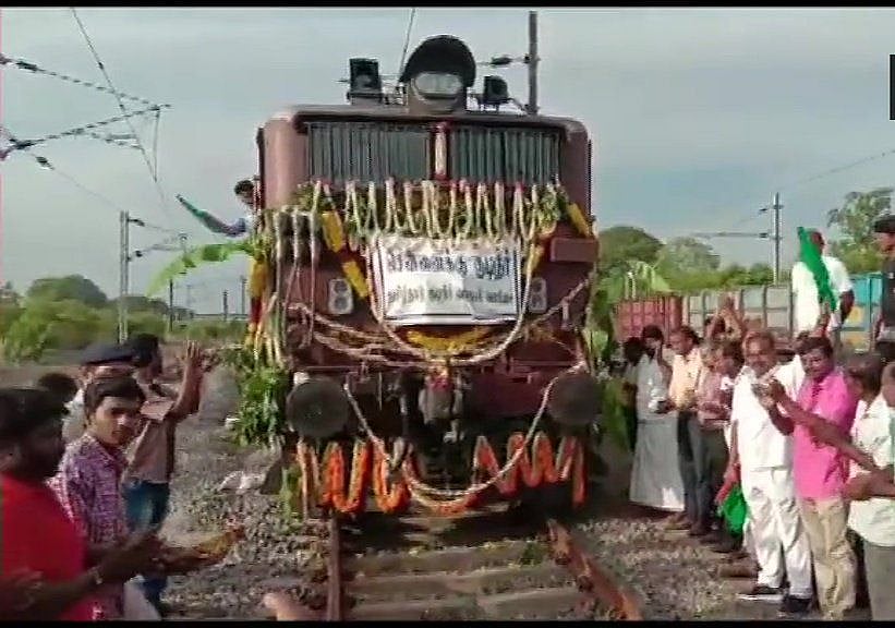 Special water train to reach Chennai on Friday