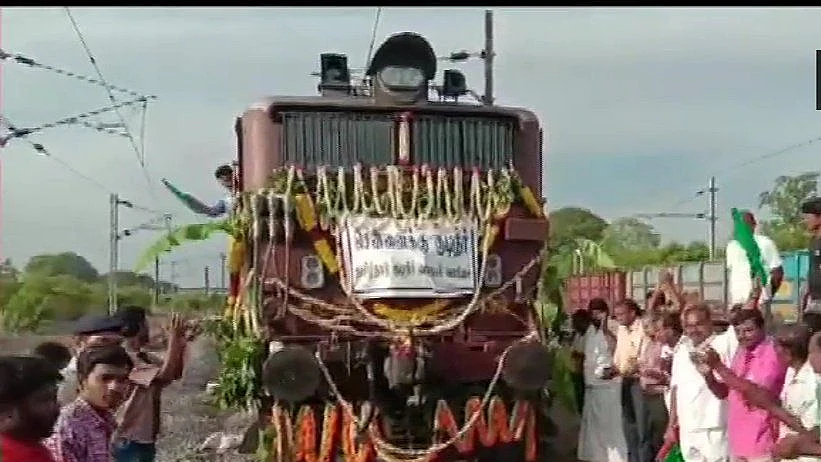 Special water train to reach Chennai on Friday