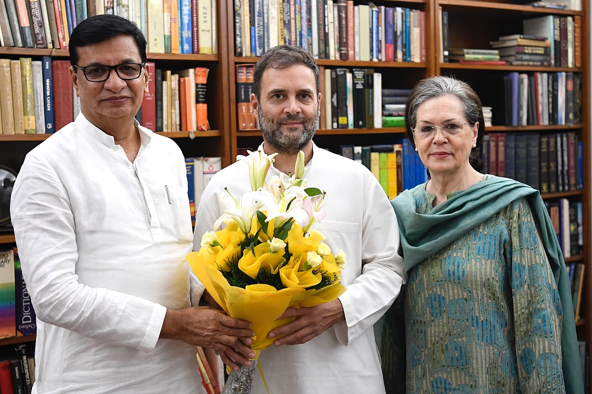 New Maha Cong chief Thorat calls on Sonia Gandhi, Rahul Gandhi