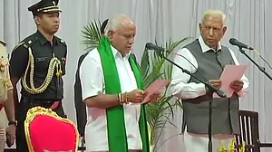 LIVE news updates: BJP’s BS Yediyurappa takes oath as Chief Minister of Karnataka at Raj Bhavan in Bengaluru