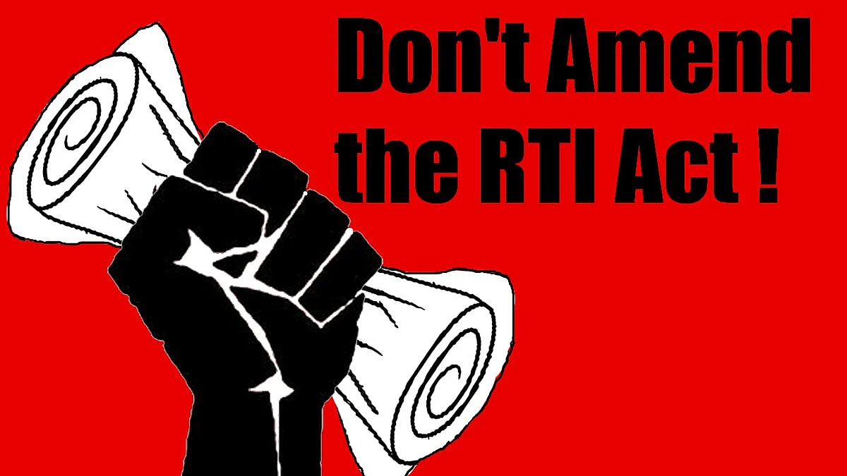 Parliament must rise to prevent govt’s bid to dilute the RTI Act