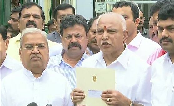 Karnataka: BJP stakes claim to form government after 3 rebel MLAs disqualified