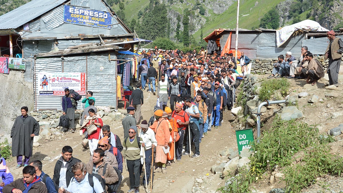 Amarnath Yatris (File Photo)