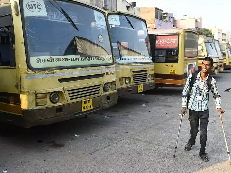  Section of MTC workers go on strike, commuters face harrowing time