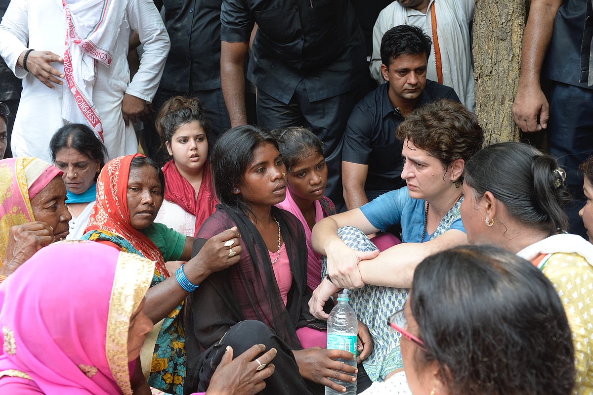 Purpose has been served, says Priyanka after meeting families of Sonbhadra massacre victims