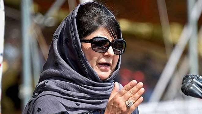 PDP chief Mehbooba Mufti