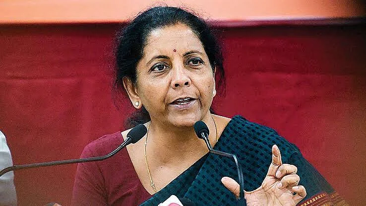 Finance Minister Nirmala Sitharaman (Photo courtesy: Twitter)