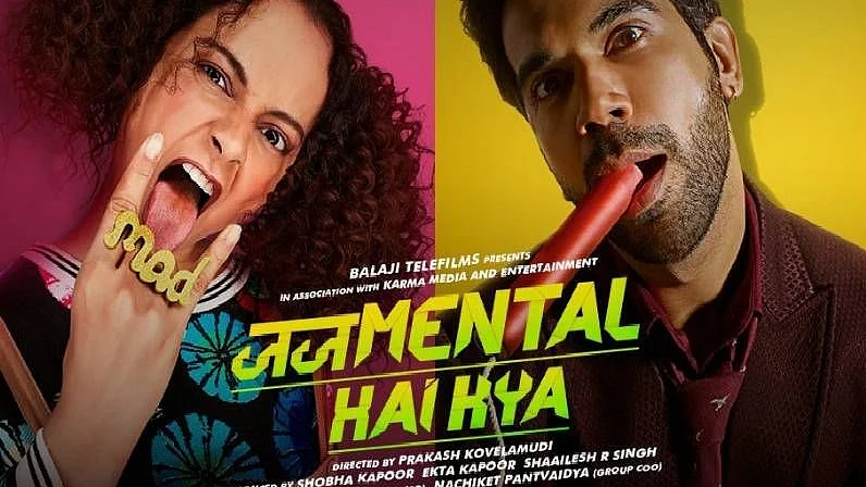 Judgmental Hai Kya? official poster (social media)