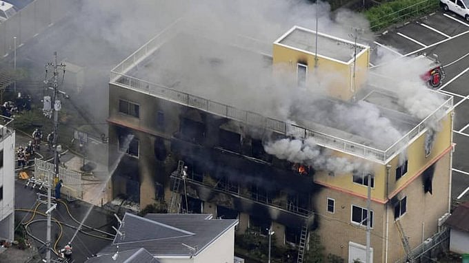 WATCH | Suspected arson attack at Japan anime studio, 33 killed