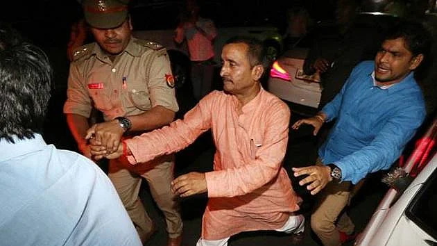 BJP MLA Kuldeep Sengar is currently incarcerated in jail&nbsp;