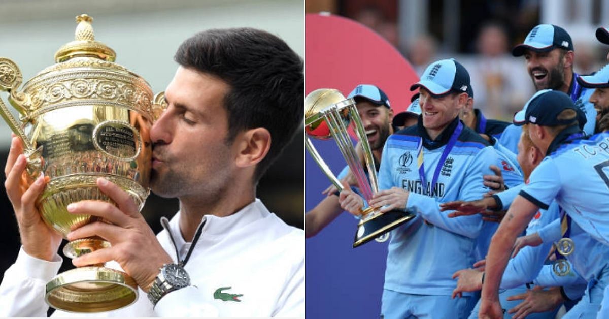 During nerve wracking matches, Wimbledon-ICC twitter interaction lightens the mood  
