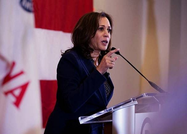 Prez hopeful Kamala Harris raises $12 mn, stays behind Biden, Sanders