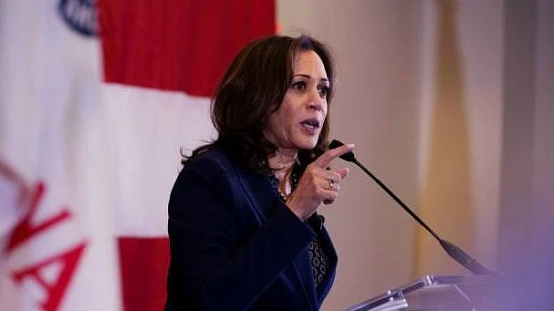 Prez hopeful Kamala Harris raises $12 mn, stays behind Biden, Sanders