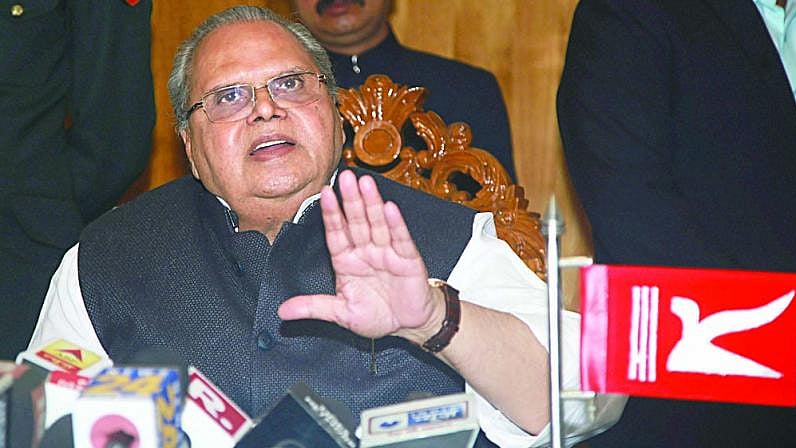 Jammu and Kashmir Governor Satya Pal Malik.