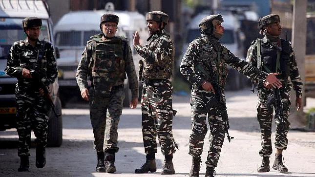 Jammu and Kashmir has been under heavy security cover for the last few days and curfew is clamped in most parts (file photo).