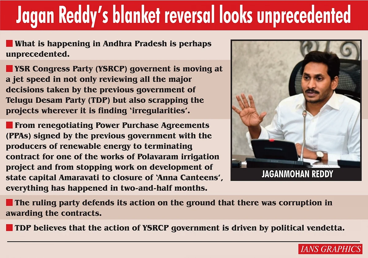 Mass scrapping of ex-govt’s decisions in Andhra unprecedented