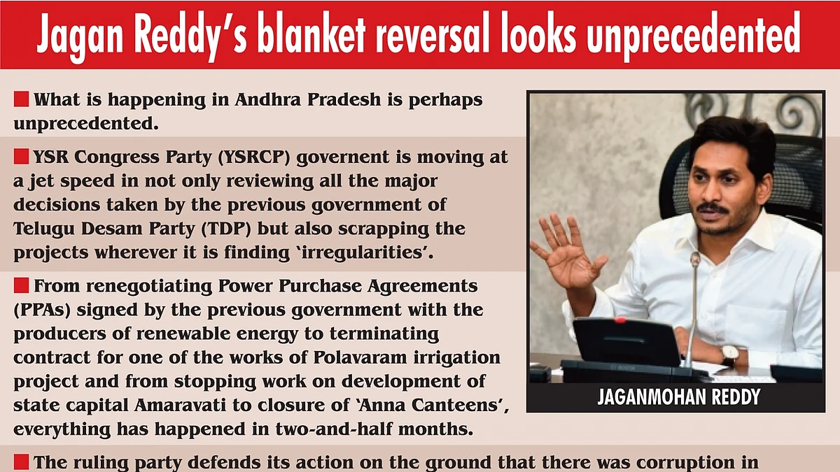 Mass scrapping of ex-govt’s decisions in Andhra unprecedented
