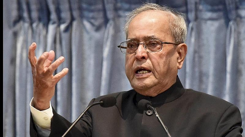 Congress president Sonia Gandhi pays tribute to former President of India Pranab Mukherjee