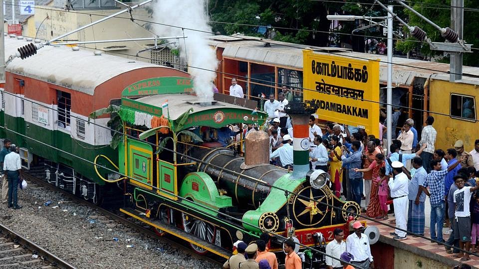 EIR-21 is the world’s oldest working steam engine that was brought to India from England in 1855 (PTI photo).