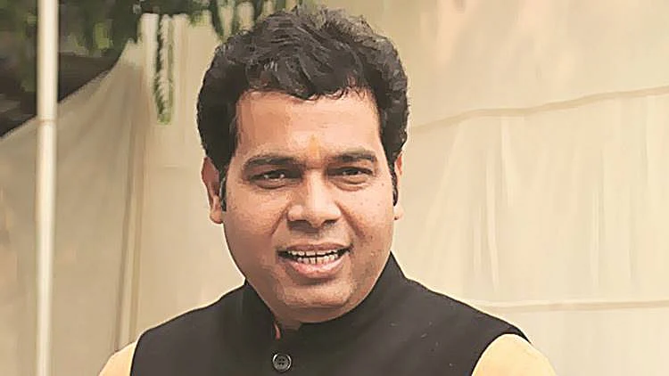 “The present BJP government would not have formed in Uttar Pradesh without the divine blessings of seers,” he said.