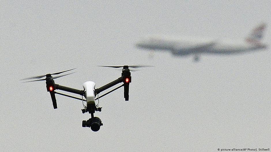 Pakistani drone spotted over IB, forced to withdraw