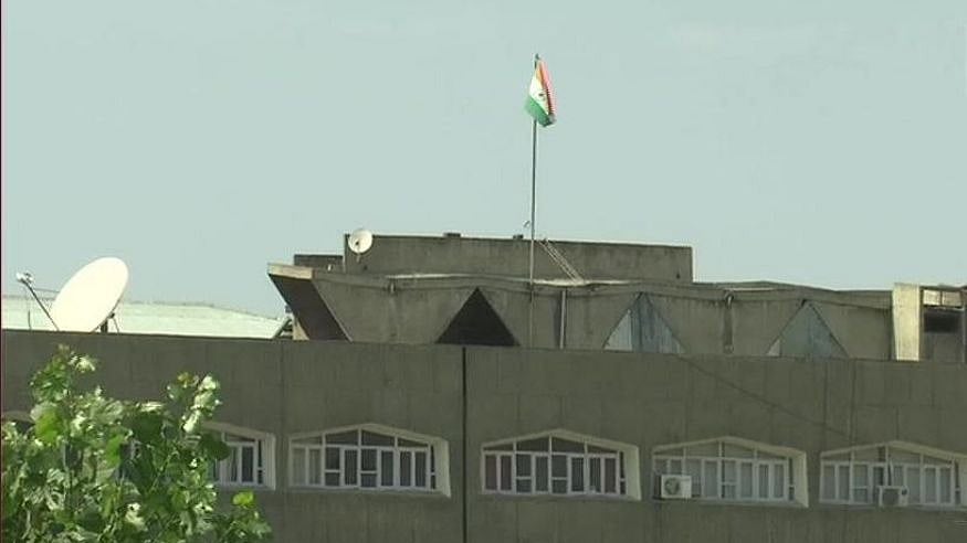 Jammu and Kashmir state flag taken down from Secretariat