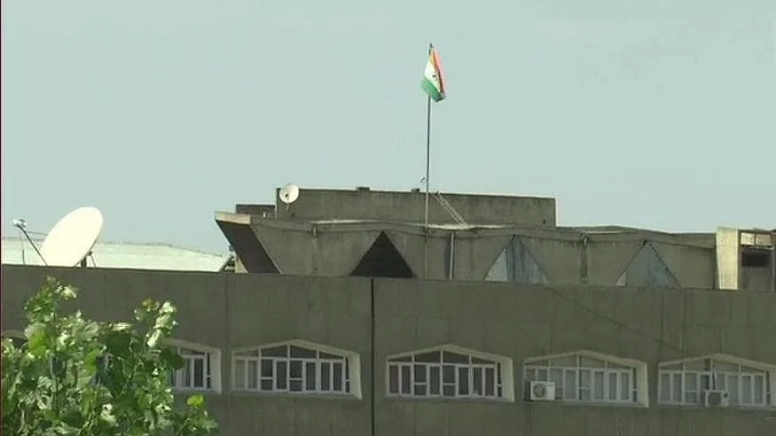 Jammu and Kashmir state flag taken down from Secretariat