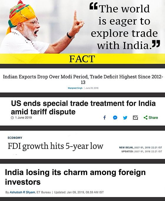 Did PM Modi lie to the nation on I-Day? Congress does a fact-check