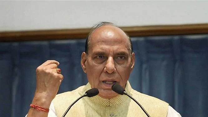 Defence Minister Rajnath Singh (PTI file photo).