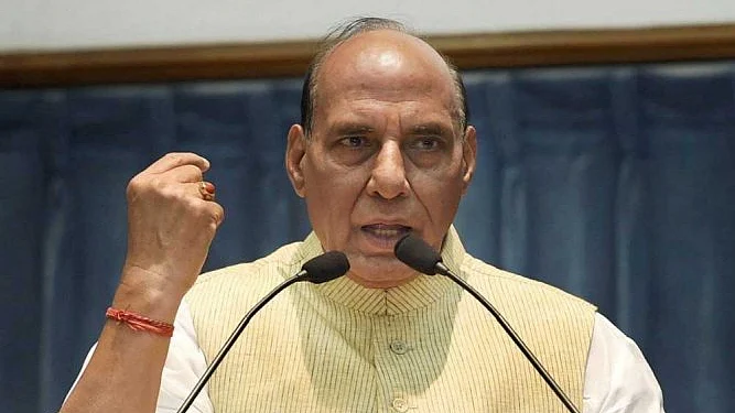 Defence Minister Rajnath Singh (PTI file photo).