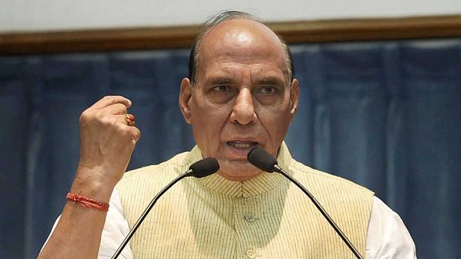 Defence Minister Rajnath Singh (PTI file photo).
