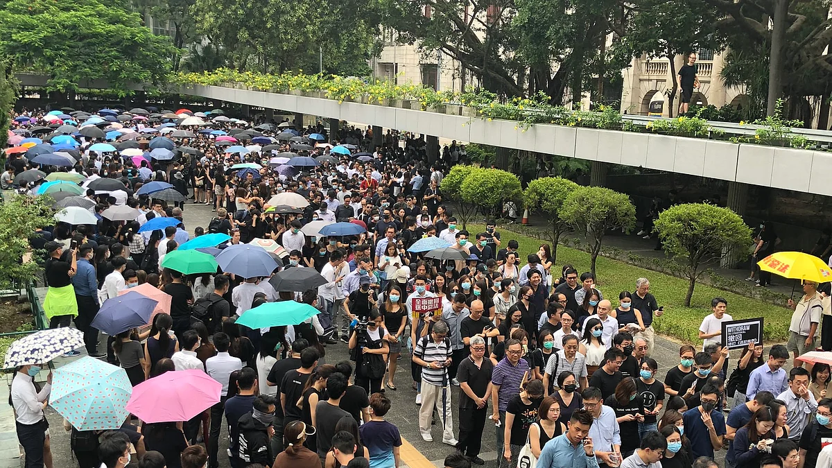 Hong Kong protests (file photo)