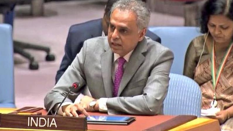 Indian envoy to the UN Syed Akbaruddin.