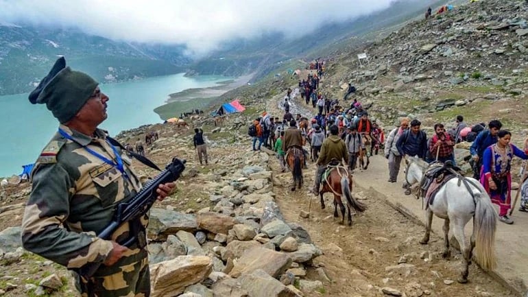 The Amarnath Yatra has been called off and tourists in the Kashmir Valley asked to return to their places.