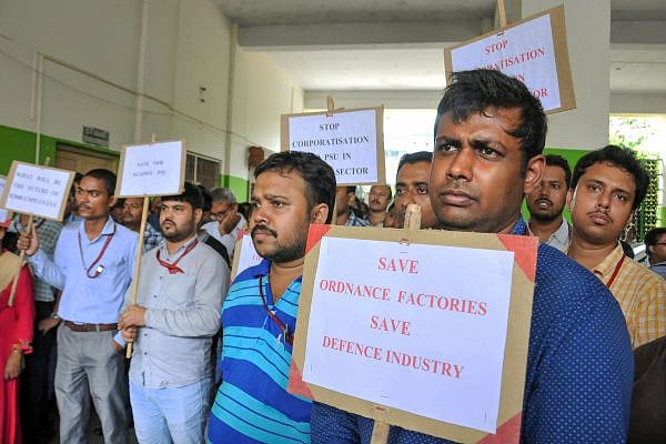 Ordnance factory workers call off strike after govt assurance