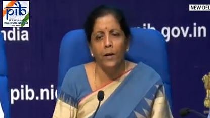 Finance Minister Nirmala Sitharaman.