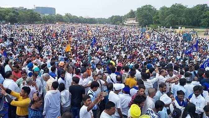 Ravidas demolition: 96 arrested as tension prevails
