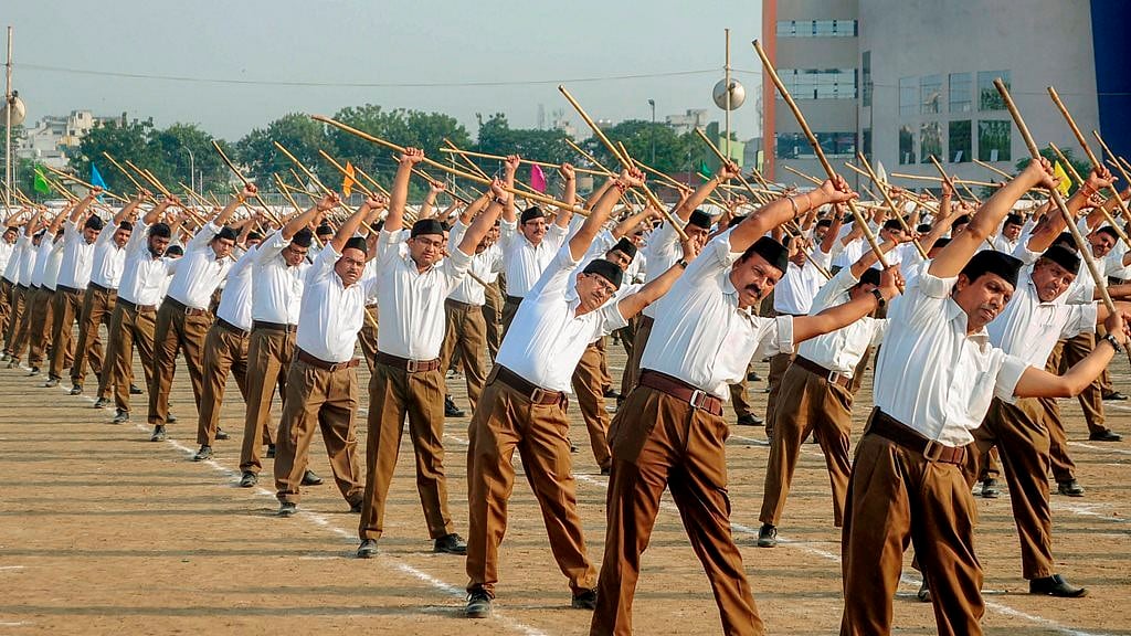 An RSS Shakha in progress&nbsp;