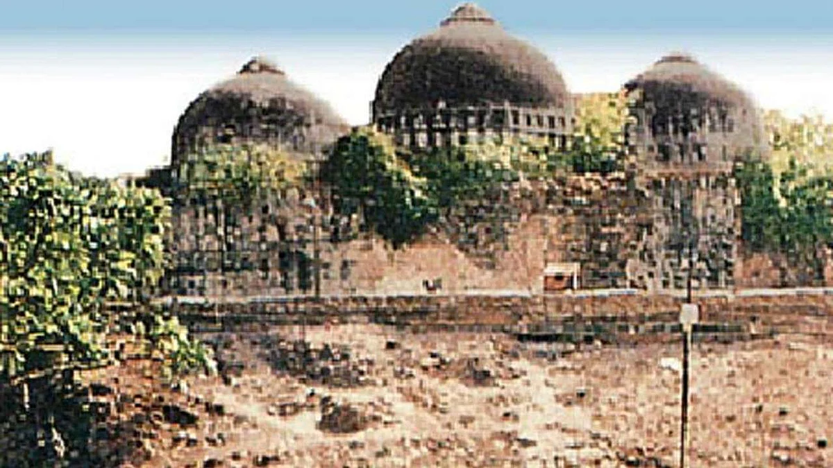 A file photo of Babri Masjid at Ayodhya