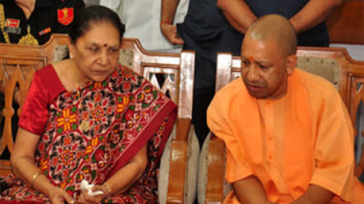  Anandiben Patel & Yogi Adityanath